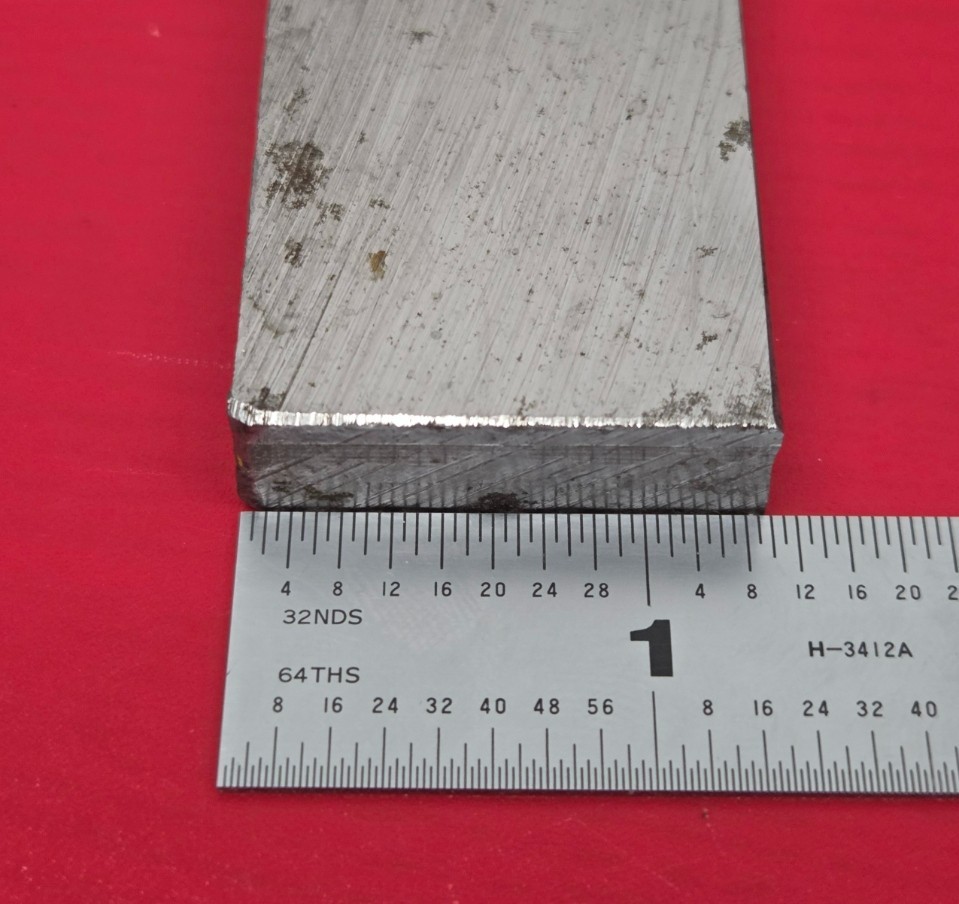 D2 Tool Steel Block Billet 3.04″ L x 1.28″ W x 0.397″ Thick, 6.9 Oz.