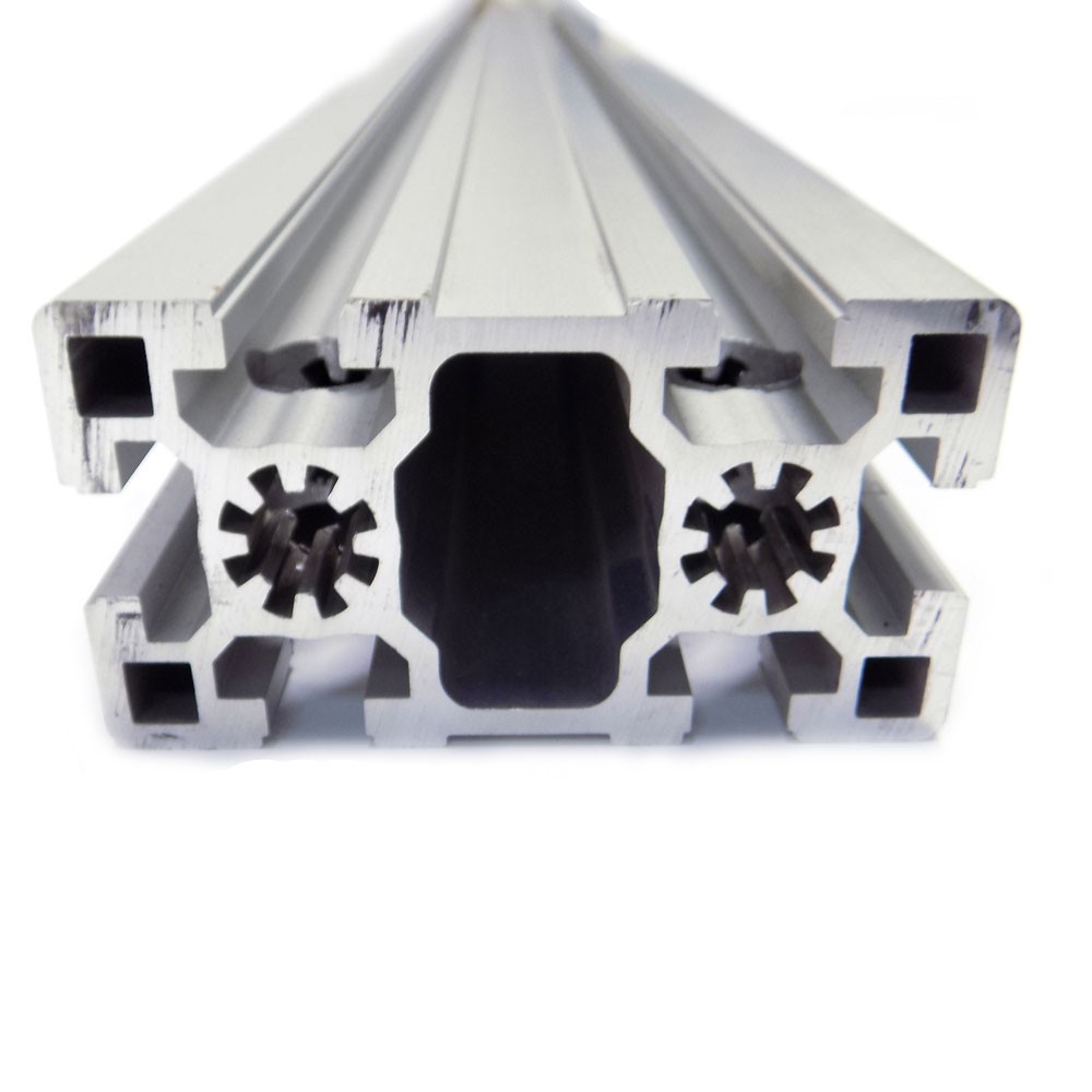 (Lot of 4) Bosch 45×90 Aluminum T-Slots 45mm x 90mm x 825.5mm Length, 10mm Slot