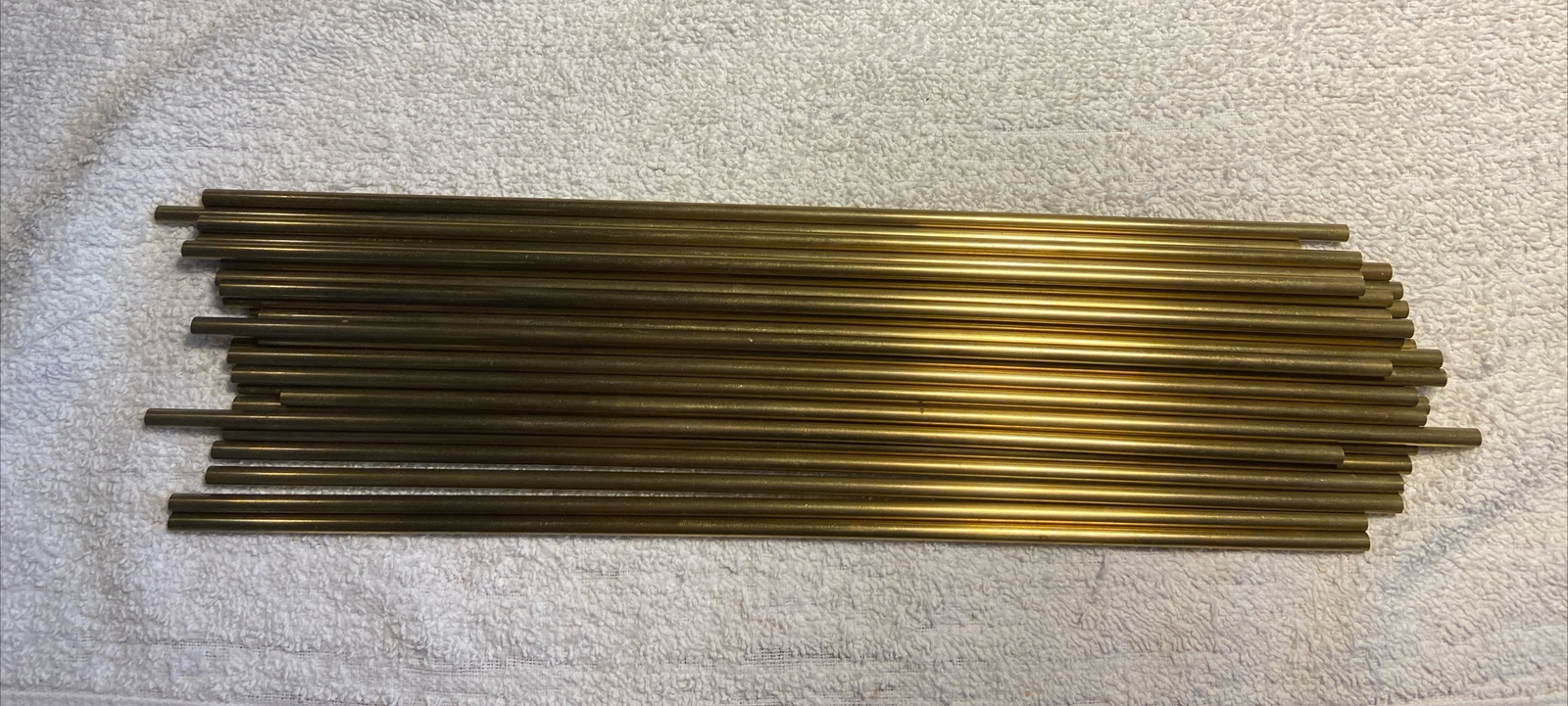 K&S 8129 0.014 in ga. Round Brass Tube 12 in. long x 3/16 in. diameter.