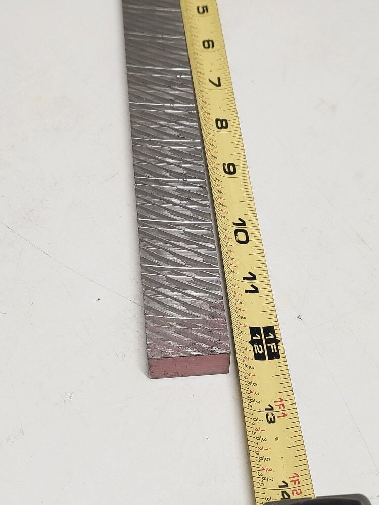 4140 Steel 1/2″ x 1″, 12″ long bar, Heat Treated, Blacksmithing, Forging
