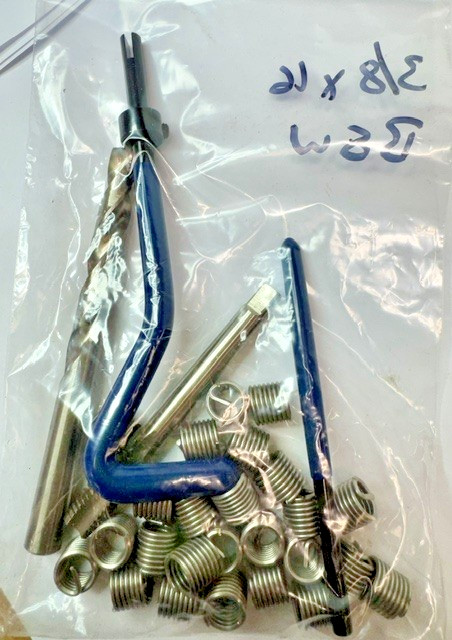 Helicoil Type 3/8 X 16 BSW Thread Repair Kit Great Bargain Price