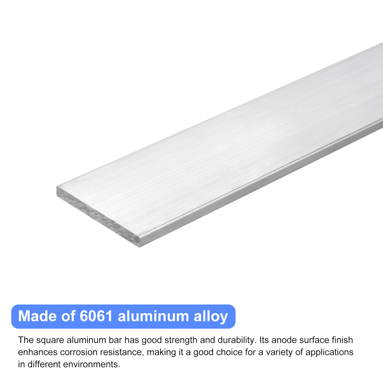 Stainless Steel Flat Bar Brushed Finish Trim Strips Sheet 12″x2″x3/16″