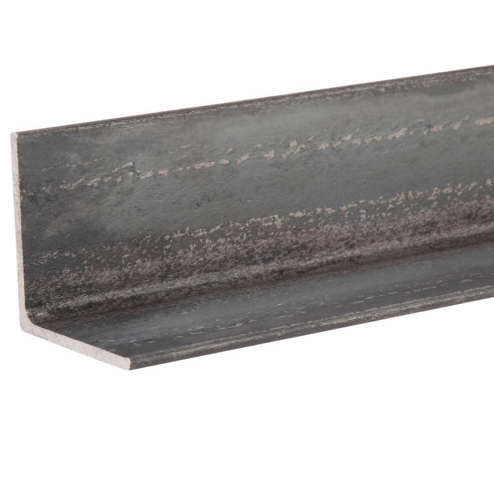 Everbilt 2 in. x 3 ft. – 1/8 in. Thick Plain Steel Angle4 PACK