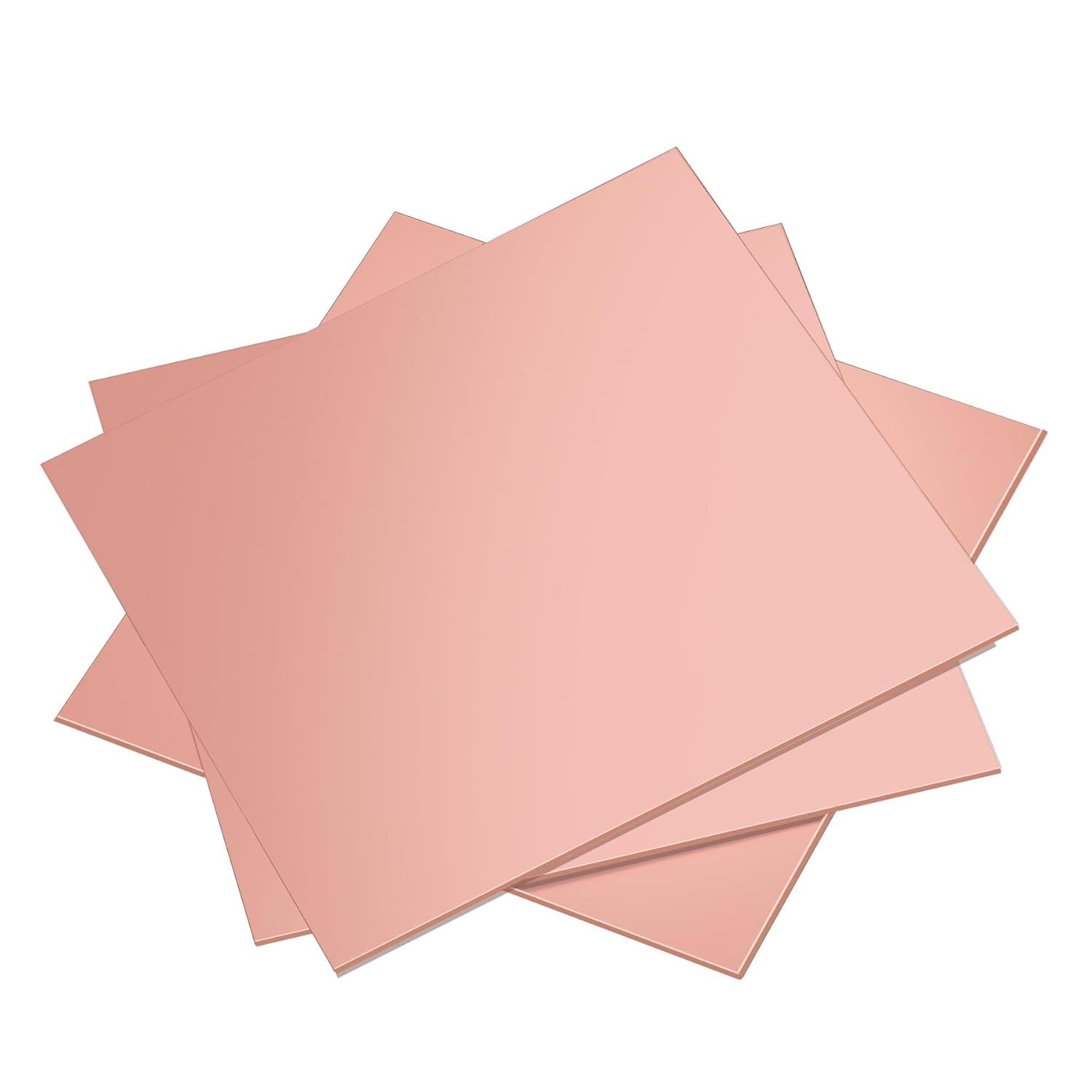 99.9% Pure Copper Craft Sheets (3 Pack) – 4″x4″ for Jewelry and Model Building