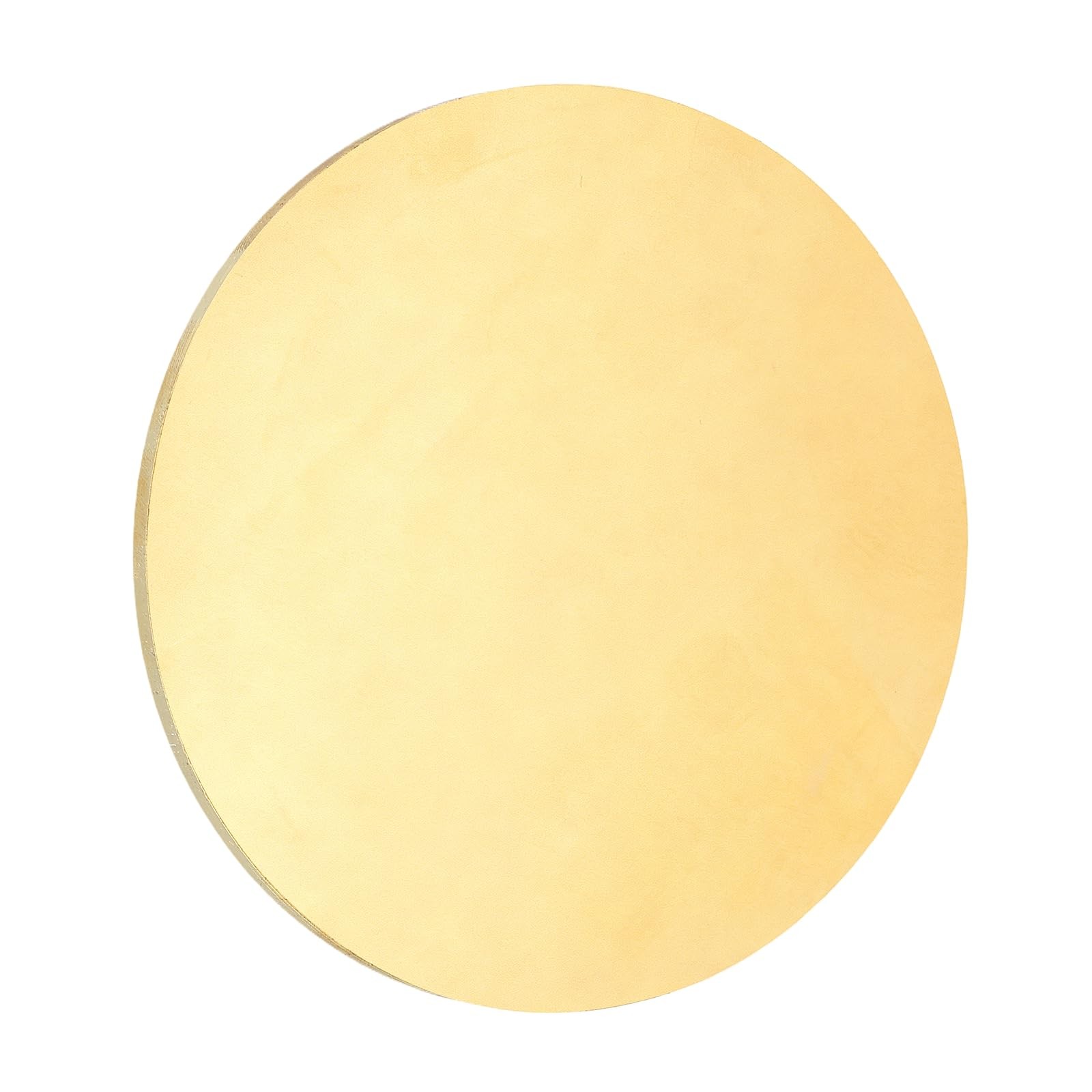 uxcell Brass Round Plate 0.08″x3.15″ 2 Pcs