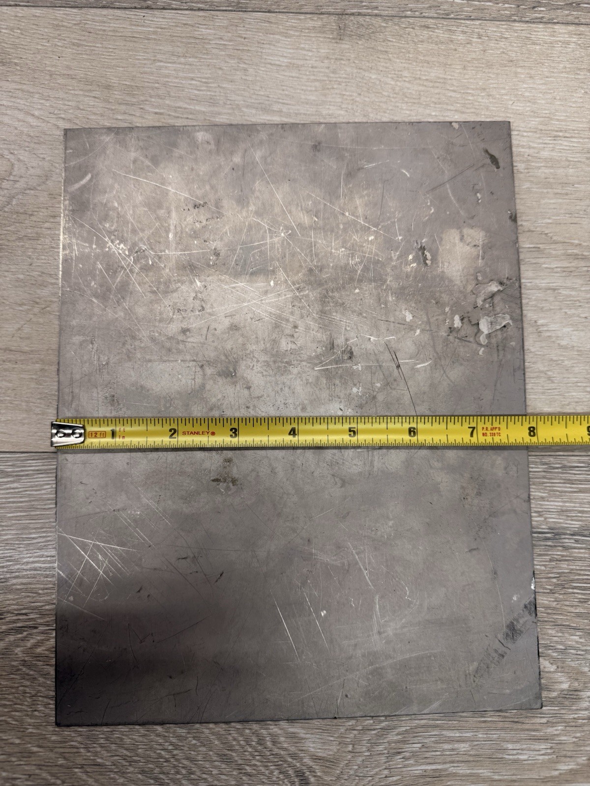 TITANIUM SHEET 6AL-4V .057″ X 10″ X 7 7/8″ (1.5mmx203mmx254mm)