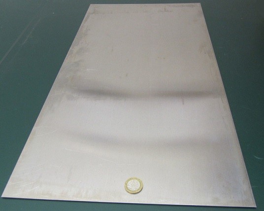 2024 Aluminum Sheet, T3, .040″ Thick x 12.0″ Width x 24.0″ Length