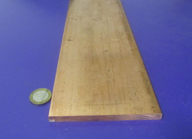 110 Copper Bar 1/2 Hard, 5/16″ Thick x 4.0″ Wide x 24 Inch Length
