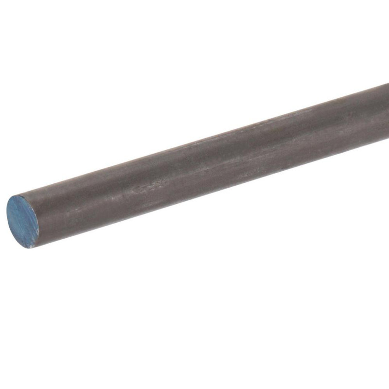 Round Stock 3/8 In. X 48 In. Plain Steel Round Rod