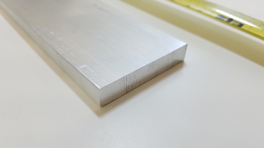 6061 Aluminum Flat Bar, 3/8″ x 2″ x 12″ long, Solid Stock, Plate, Machining, 2pk