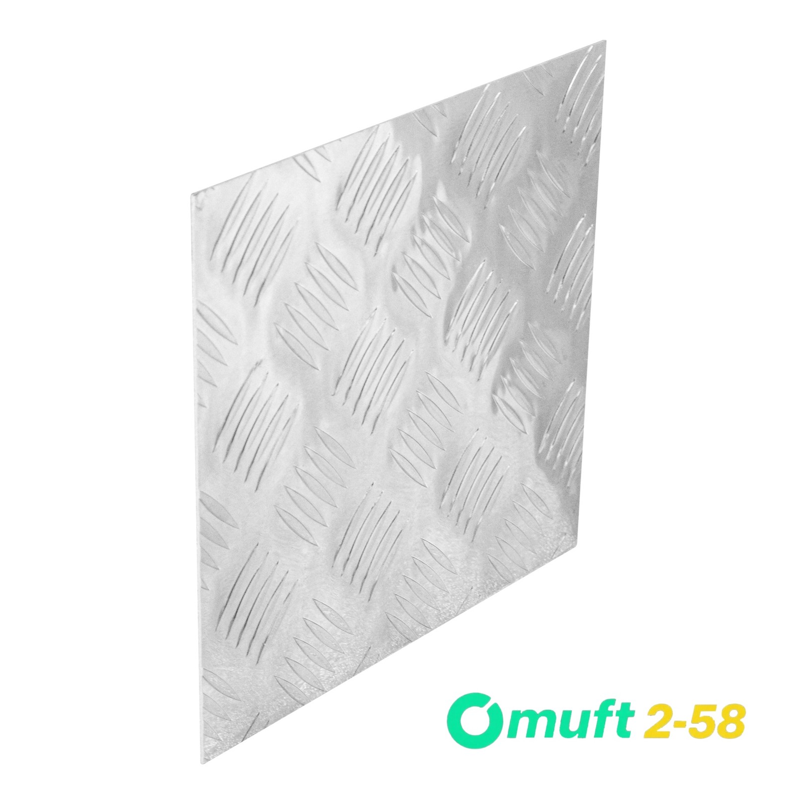 12×12 Inch Thick Aluminum Diamond Plate Sheet for DIY & Repair