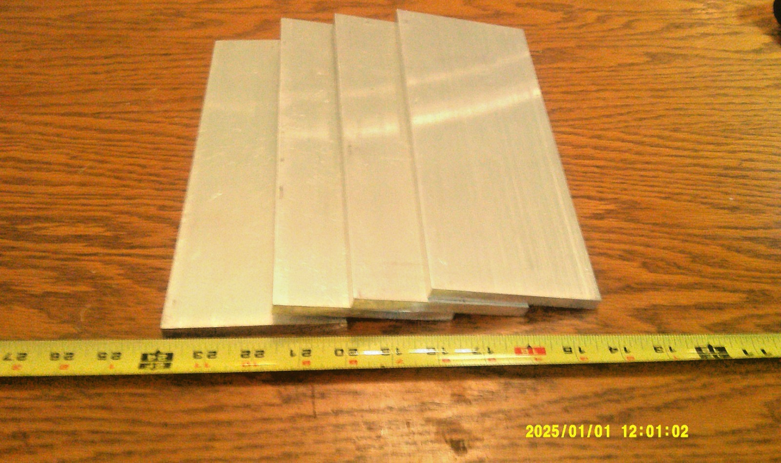 4 Pieces 3/8″ x 4″ x 10″ Aluminum Flat Bar, 6061 Plate FREE Shipping