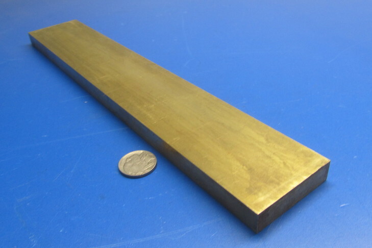 360 Brass Flat Bar 1/2″ Thick x 2.0″ Wide x 12.0″ Length