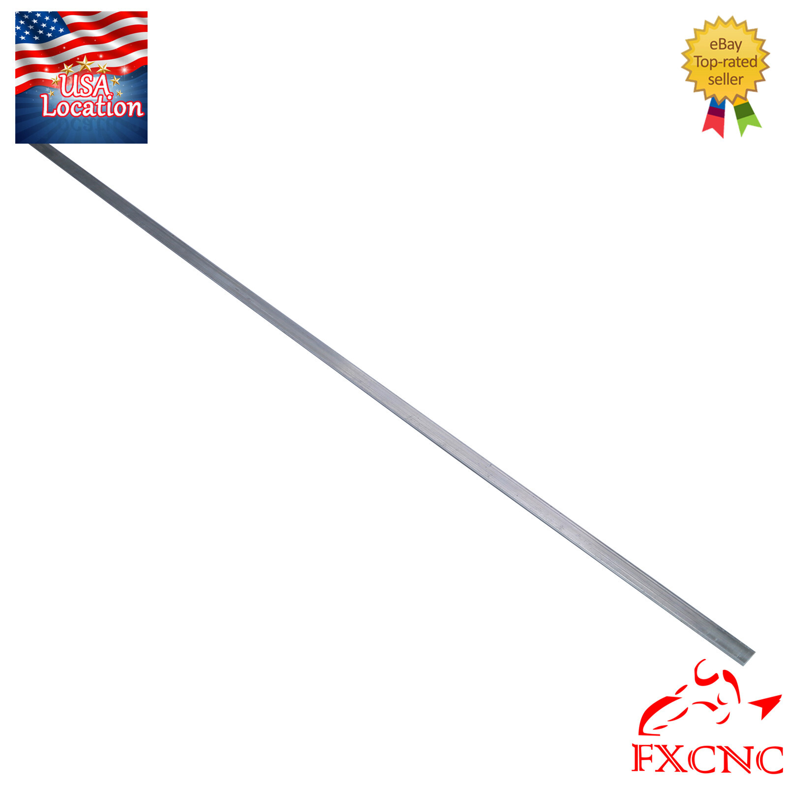T6061 Aluminum Metal Flat Plate Sheet Flat Length 1220mm Width 20mm Thick 3mm