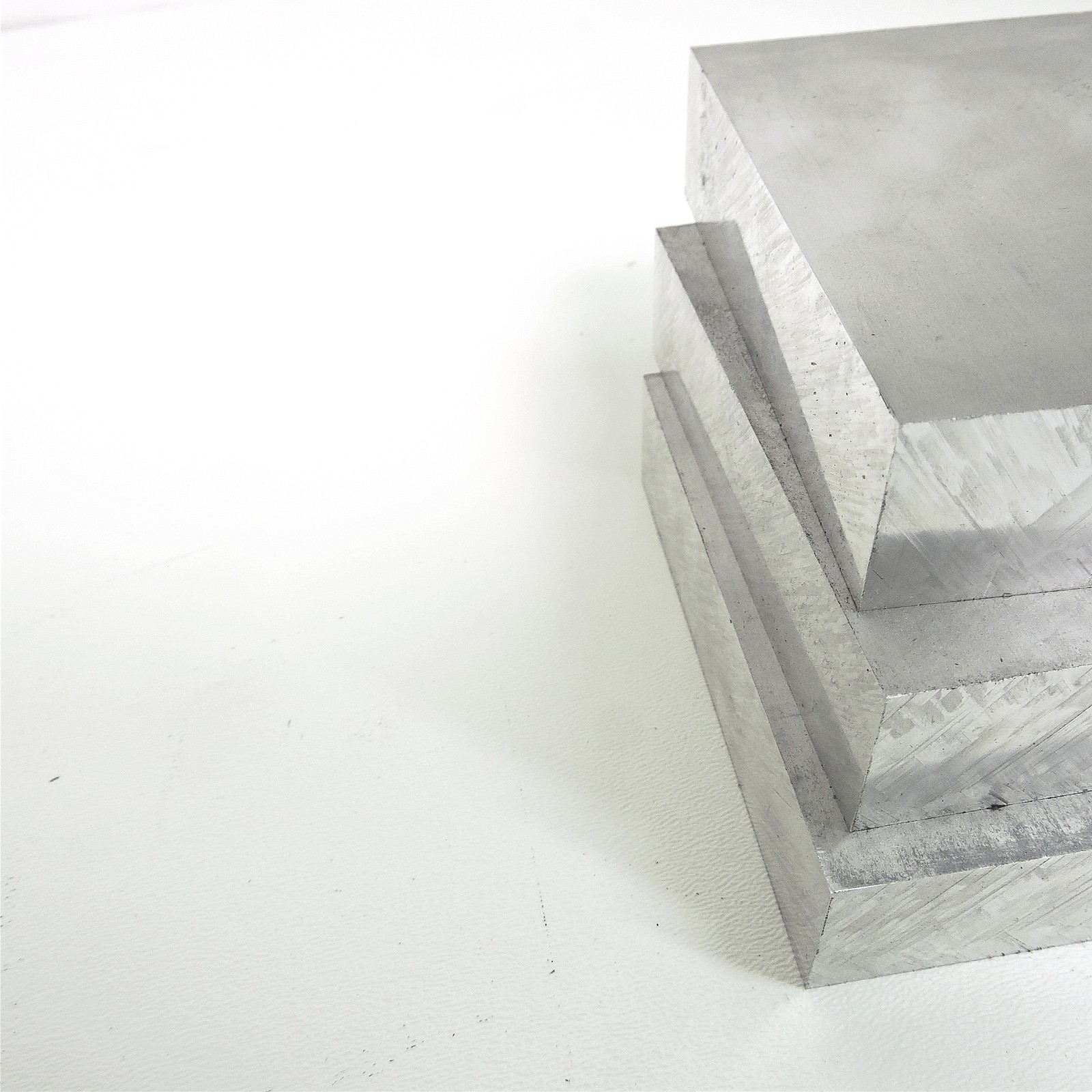 1″ thick Aluminum 6061 PLATE 2.875″ x 6.5″ Long QTY 3 sku 335725