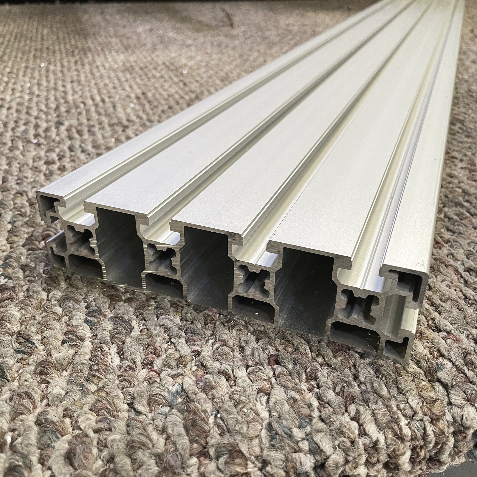 45×180-6S Aluminum T-Slot Profile-10mm T-Slot-1320mm 60″ Long (4)PK