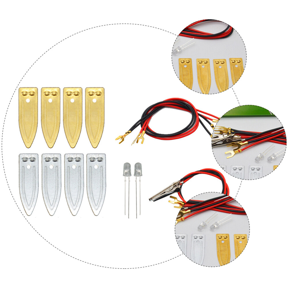 2 Sets Generation Experiment Materials Child DIY Battery Science