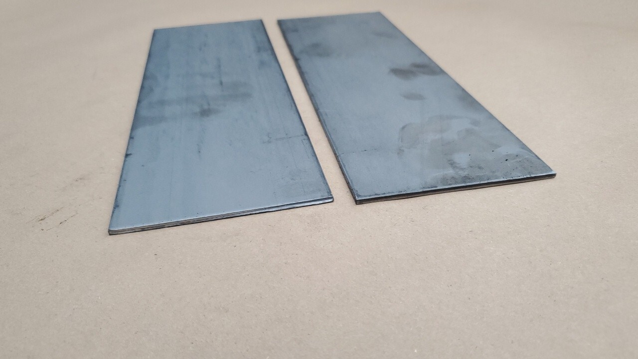 1/8″x4″ A36 Steel Flat Bar 12″ Inches Long (+/- 1/8″) Hot Rolled Lot of 2