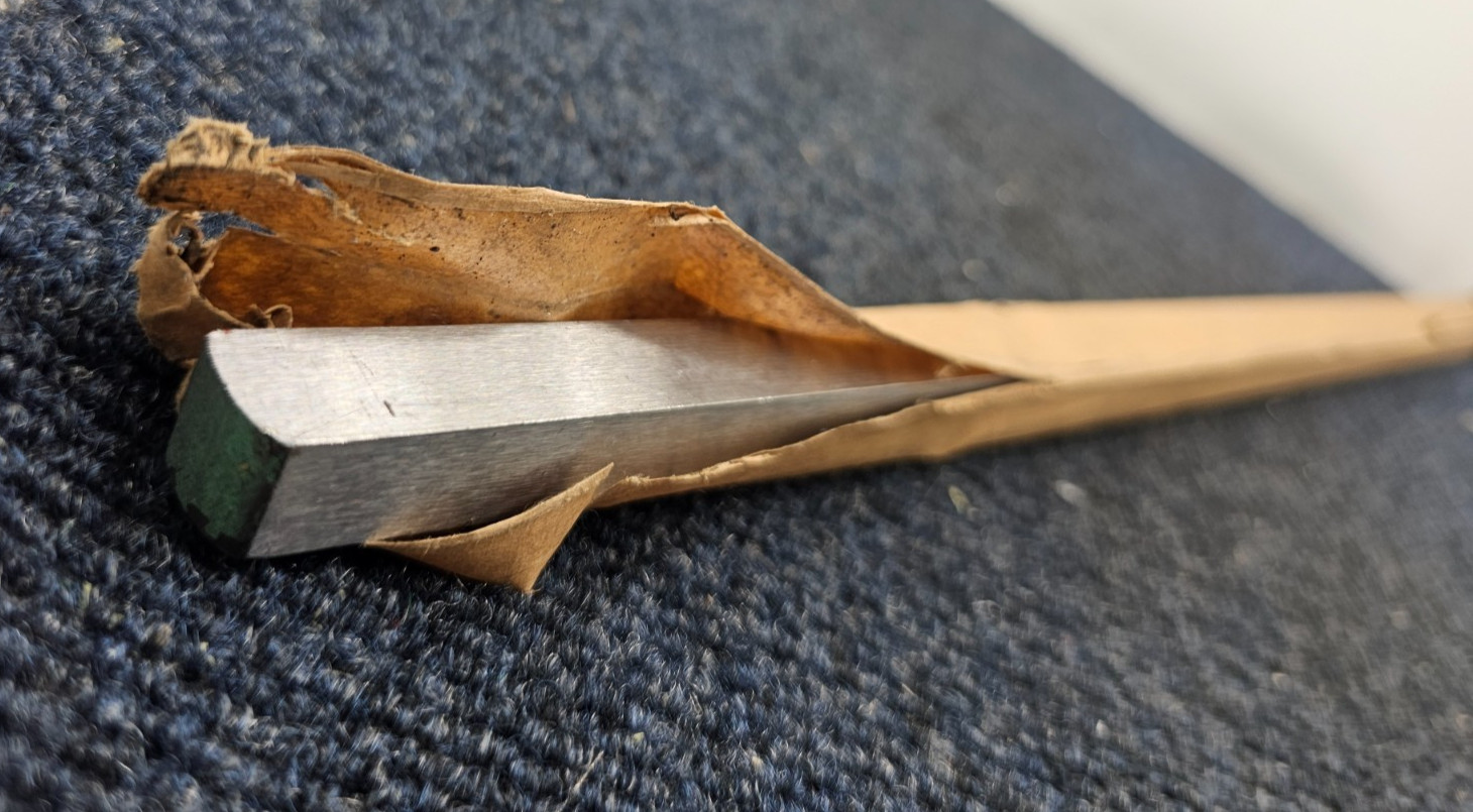 MSC 06132005: O1 Oil-Hardening Flat Stock: 1/2″ Thick, 1/2″ Wide, 18″ Long