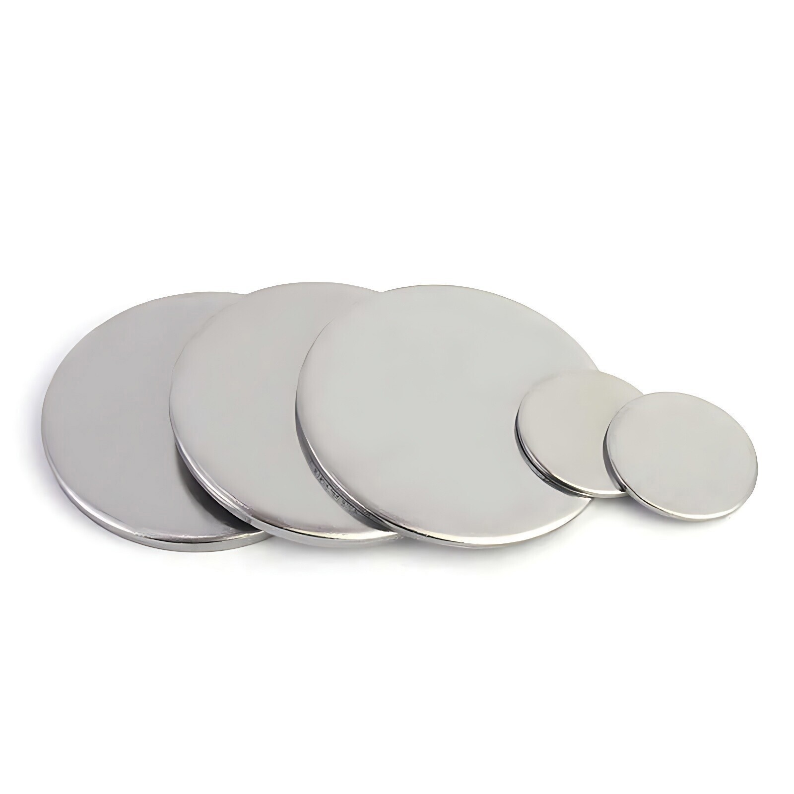 6mm-80mm Round Stainless Steel Disc Plate Round Sheet V2A Ground Thickness 1mm-5mm