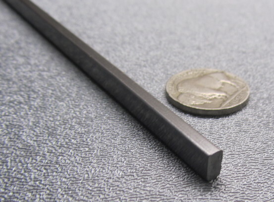 1018 Steel Bar, 1/8″ Thick x 1/4″ Wide x 24″ Length, 6 Pcs