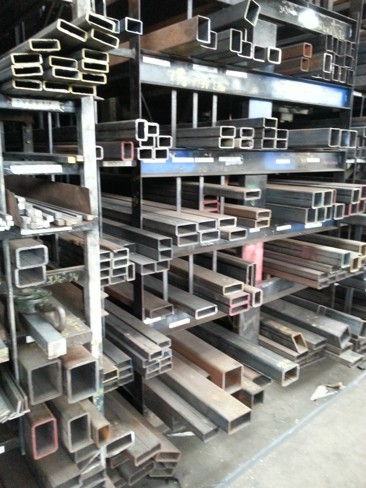 Steel Rectangular Tube – 3″ x 8″ x .188″ x 48″