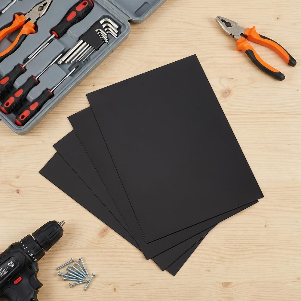 7x5x0.06 Inch Aluminum Sheets Laser Engraving Blank Metal Stamping Plate 4 PCS