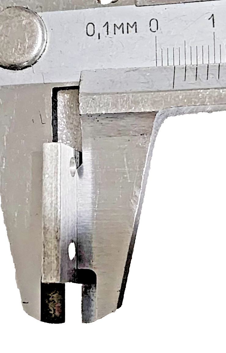 (QTY: 200) EM-J 61641-1, 61641 Aluminum Flat Bar REV. B, L7/8”x 1/2”x 1/8”