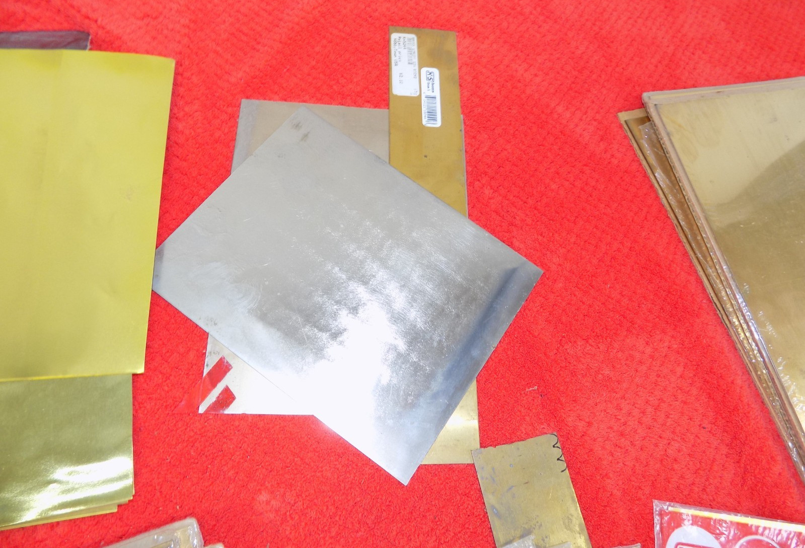 LOT Jeweler’s Brass Sheet Metal Rectangle Rio Grande 130-116 130-120 130-122