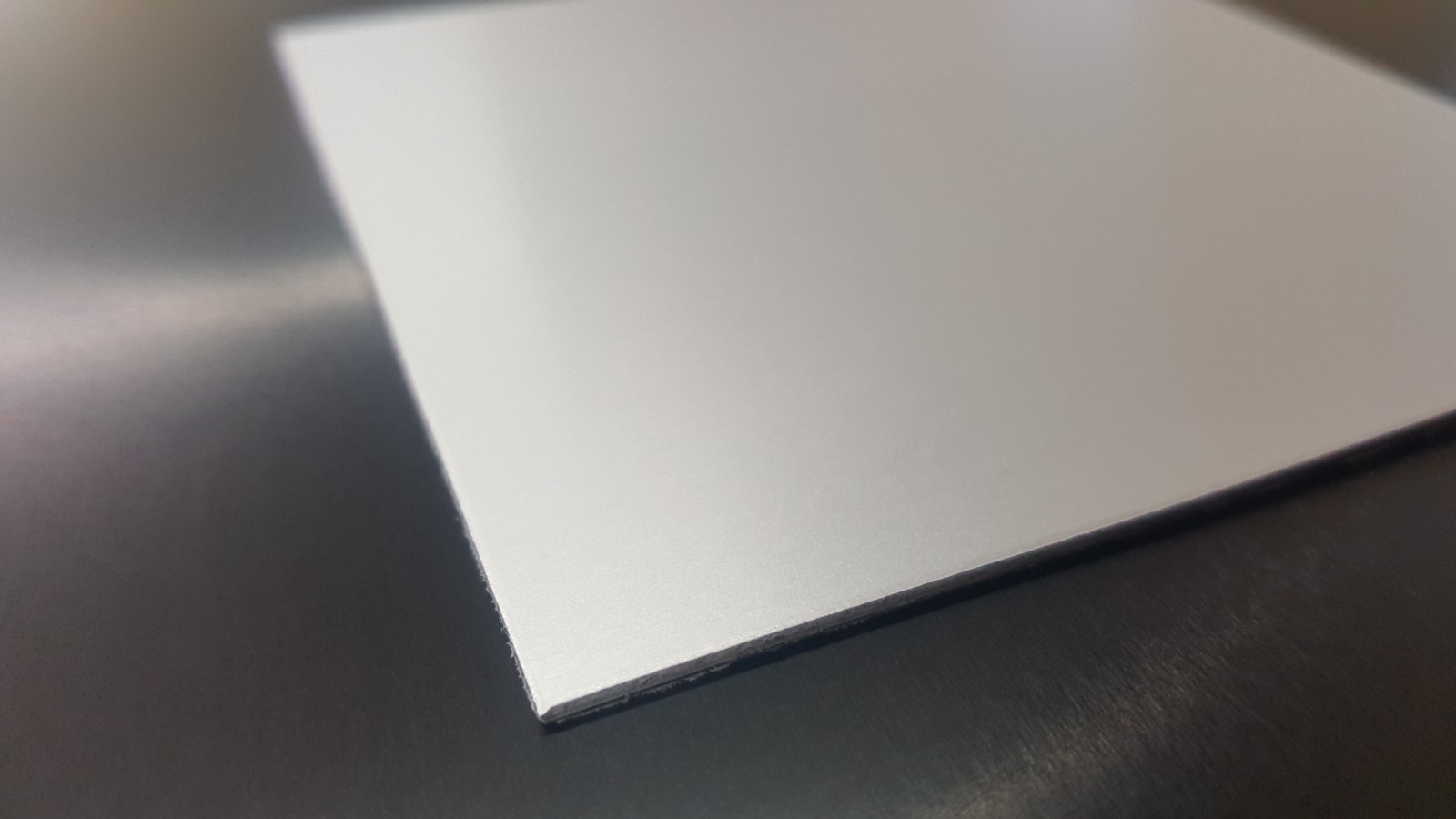 Clear Anodized Aluminum 0.063 Flat Stock Sheet Metal Trim 18″ x 14″