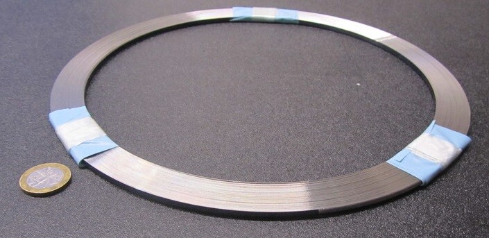 1095 Hard Blue Tempered Spring Steel Shim .015″ Thick x .125″ Wide x 1200″ Long