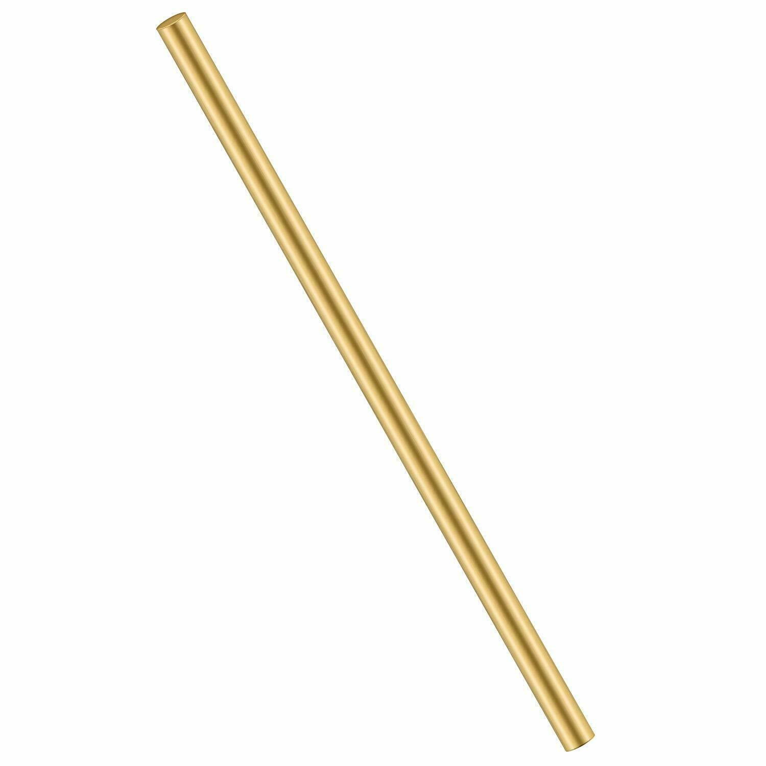 Brass round rod 10.5″ long 3/4″ c360 solid .750″ diameter new lathe bar stock