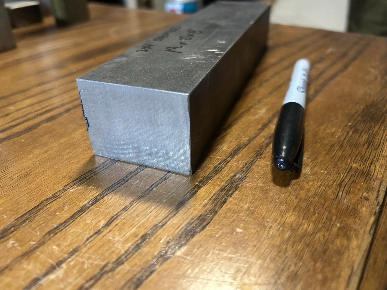 1-1/2″ x 2″ x 8″ 304 Stainless Steel Flat Bar