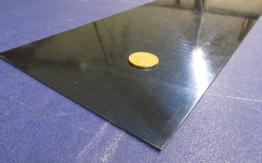 Blue Tempered Spring Steel Shim 0.050″ Thick x 6.00″ Width x 25″ Length