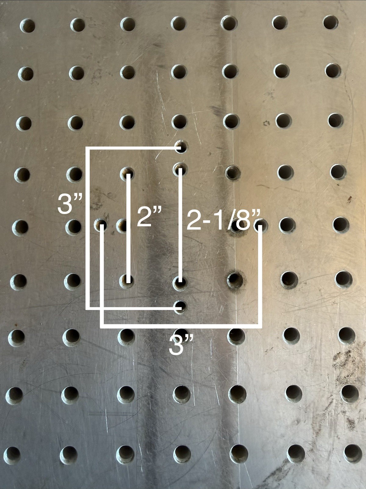 12 x 20 x 3/4 Aluminum Tooling Fixture Plate Tapped Hole Grid 15.9 lb
