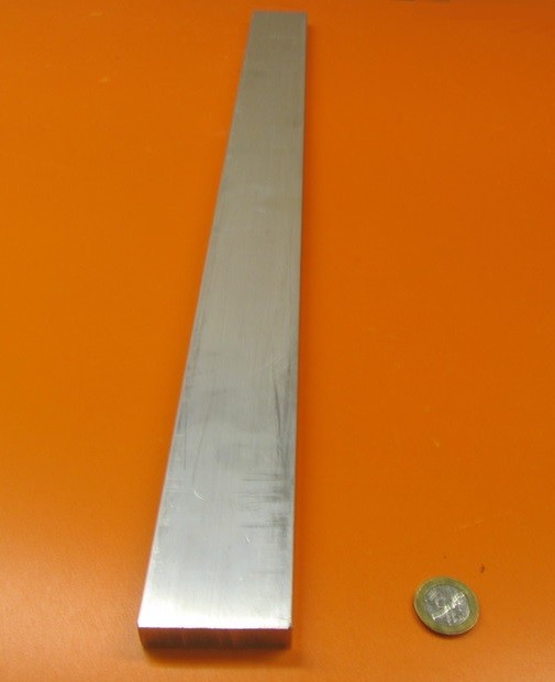 2024 T351 Aluminum Bar, 1/2″ (.500″) Thick x 2.0″ Wide x 36″ Length
