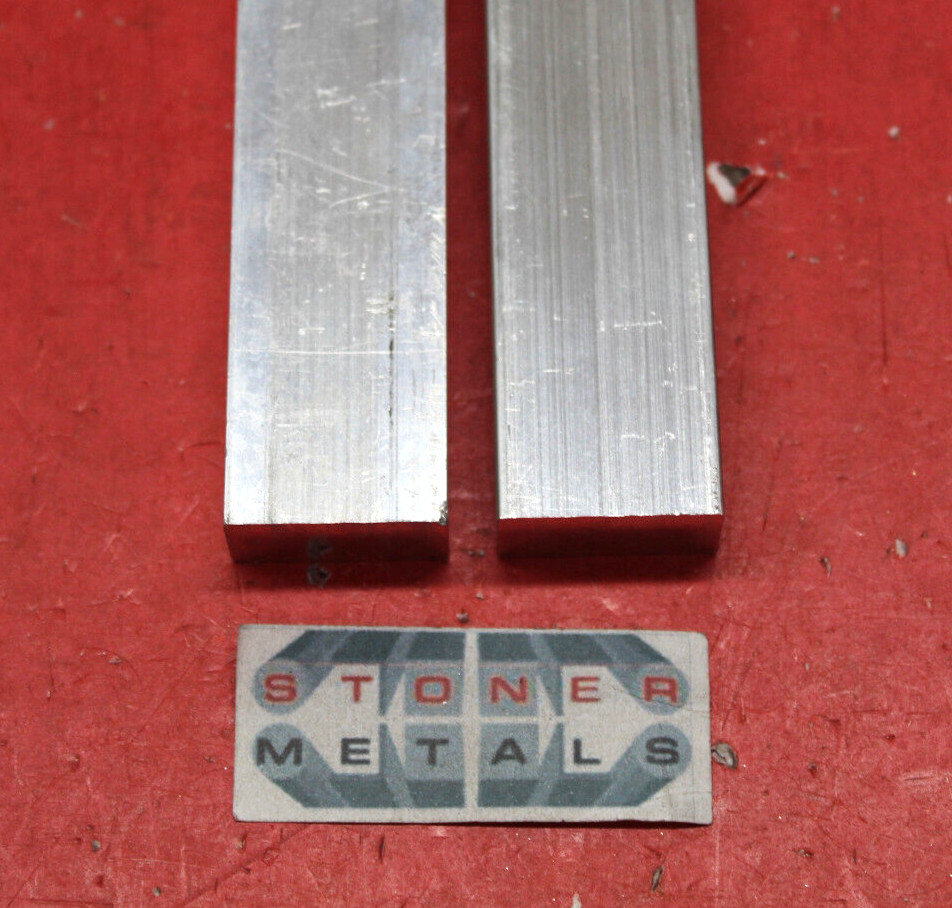 2 Pieces 3/8″ X 3/4″ ALUMINUM 6061 FLAT BAR 18″ long T6511 Extruded Mill Stock