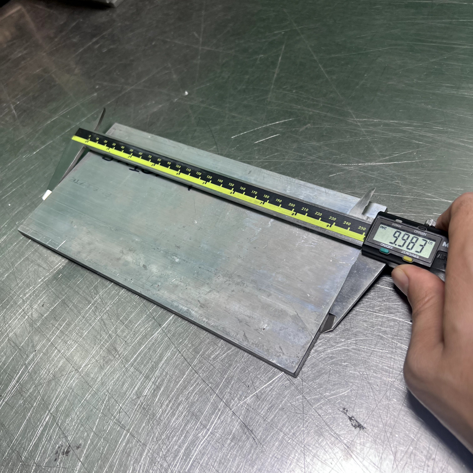 Aluminum Plate 0.25″ x 5″ x 10″ Long Flat Bar Block CNC Metal USA 6061 T6511