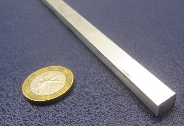 6061 T651 Aluminum Bar, 1/4″ (.250″) Thick x 3/8″ Wide x 60″ Length, 2 Units