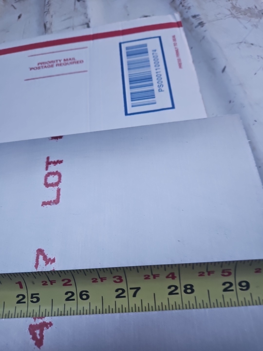 Kaiser aluminum plates 6061-T651 3/8″ X 30″ x 7″ Made In USA