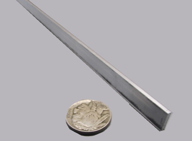 6061 T6 Metric Aluminum Bar, 2mm Thick x 10mm Wide x 3 Ft Length, 8 Units