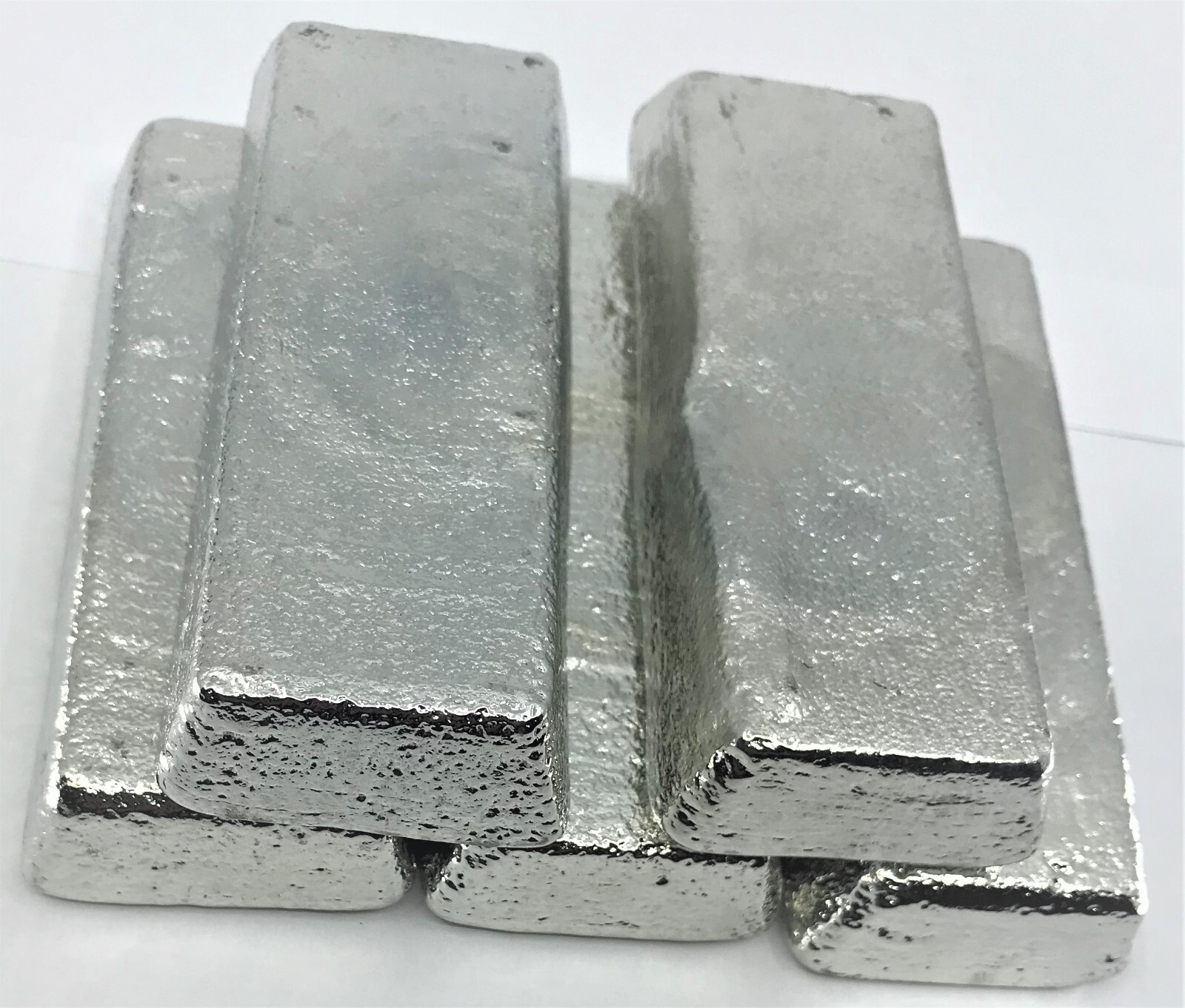R98 Alloy Pewter Ingot 5lbs. (98%Sn, 1.5%Bi, .50%Cu) Casting 466°-590°