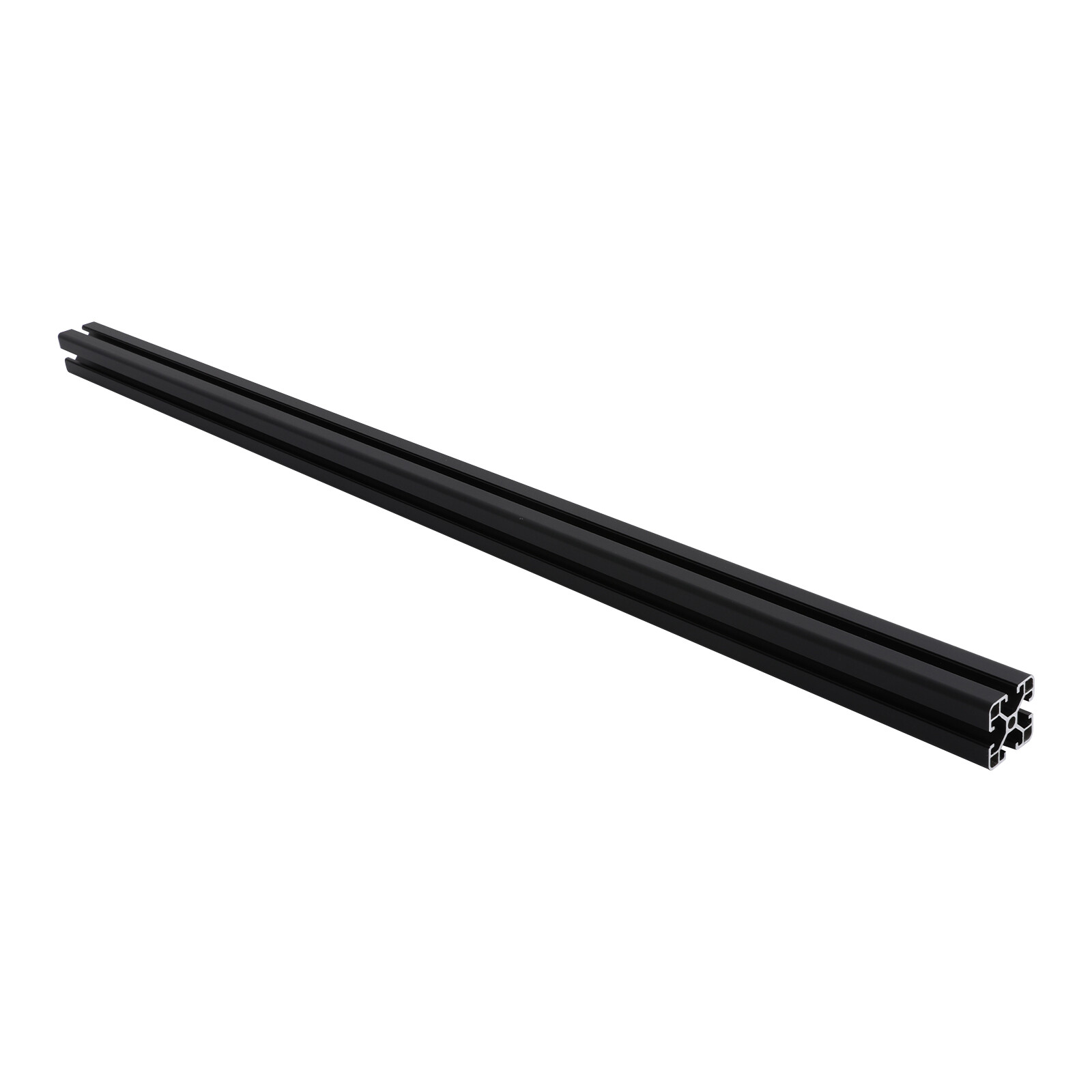 Aluminum T-slot 4040 extruded profile 40x40mm Length 1000mm, 4 pieces set