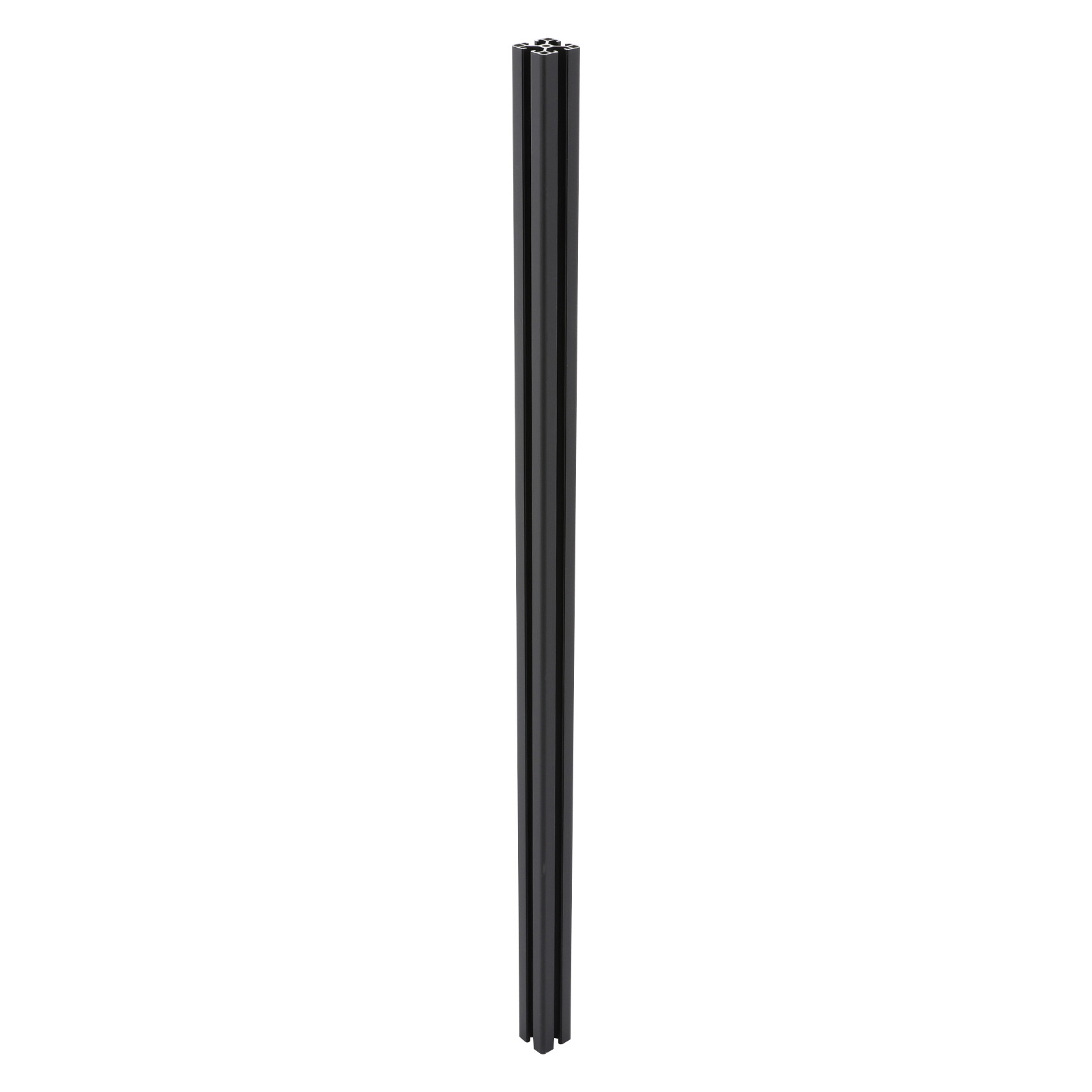 Aluminum T-slot 4040 extruded profile 40x40mm Length 1000mm, 4 pieces set