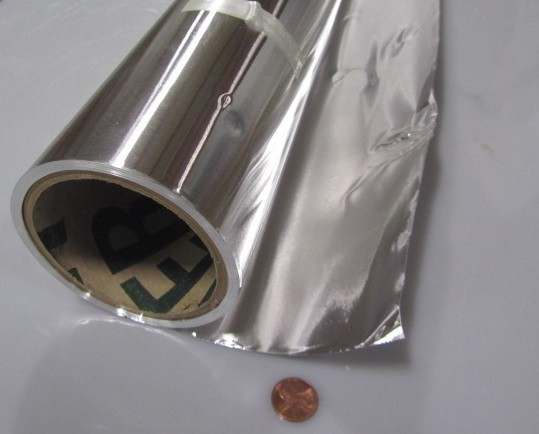 1100 Aluminum Foil (O) .003″ Thick x 36″ Wide x 50 Feet Long Roll