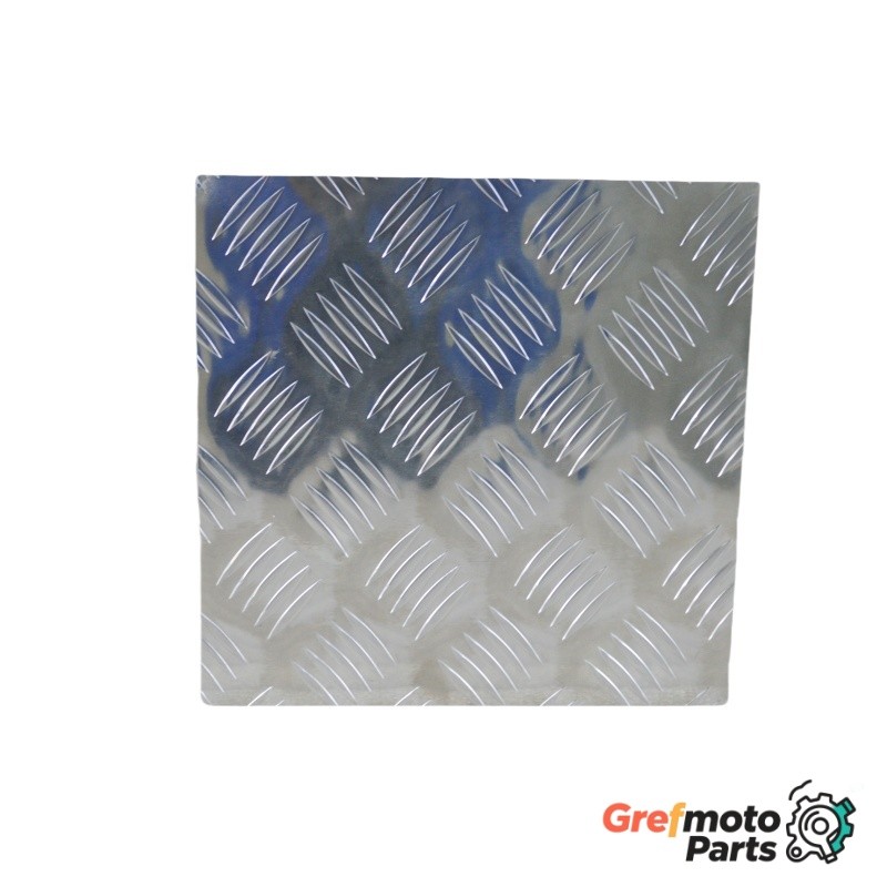 Heavy Duty 12″x24″ Aluminum Diamond Plate Sheet 305x610mm Silver 1Pc