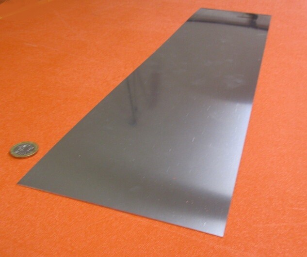 18-8 Stainless Steel Sheet, Full Hard, .001″ x 6.0″ x 25″