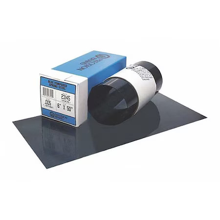 Precision Brand 23170 Shim Stock, Sheet, High Bl, Stl, 0.0080″, Pk2