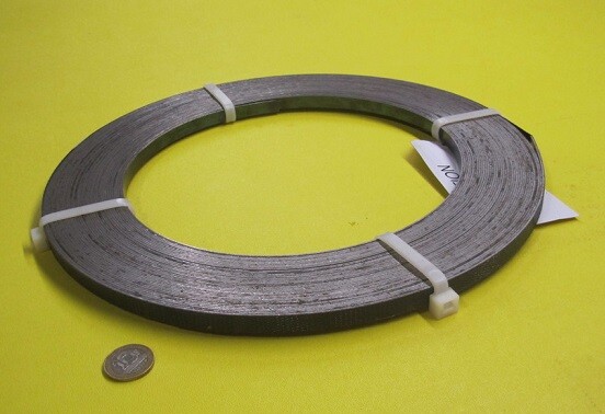 Blue Tempered Spring Steel Shim 0.050″ Thick x 0.375″ Width x 1200″ Length