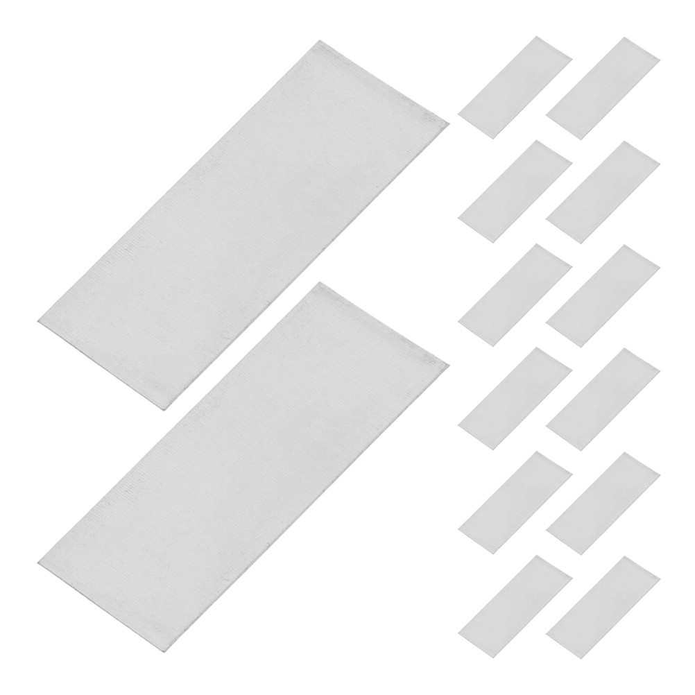 15 Pcs Pure Zinc Anode Sheet Fruit Battery Making Materials Pool